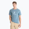 Men's Icebreaker Tech Lite II Polar Paddle trekking shirt blue IB0A56NA7301