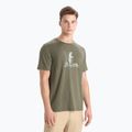 Men's Icebreaker Tech Lite II Polar Paddle trekking shirt green IB0A56NA0691
