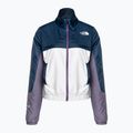Women's wind jacket The North Face MA Wind Full Zip white-purple-blue NF0A825DIKC1