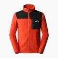 Men's trekking sweatshirt The North Face Homesafe Full Zip Fleece brown and black NF0A55HLSV61