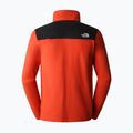 Men's trekking sweatshirt The North Face Homesafe Full Zip Fleece brown and black NF0A55HLSV61 2