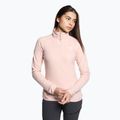 Women's fleece sweatshirt The North Face 100 Glacier 1/4 Zip pink NF0A5IHNLK61