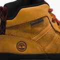 Timberland men's Euro Trekker Mid Leather wheat nubuck shoes 17