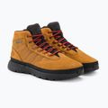 Timberland men's Euro Trekker Mid Leather wheat nubuck shoes 4