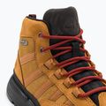 Timberland men's Euro Trekker Mid Leather wheat nubuck shoes 8