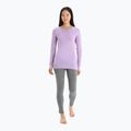 Icebreaker women's thermal T-shirt 200 Oasis LS Crewe Purple Gaze 104375 2