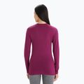 Women's thermal T-shirt icebreaker 200 Oasis Crewe Go Berry 104375 3