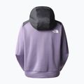 Women's trekking sweatshirt The North Face Reaxion Fleece P/O Hoodie purple NF0A7ZACIDM1 2