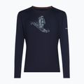 Men's longsleeve icebreaker Merino 200 Oasis Crewe SkiingYeti midnight navy 7