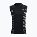 Under Armour Baseline Tank Hoodie 002 men's basketball t-shirt black 1370240-002-LG