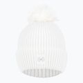 Under Armour women's winter cap Halftime Ribbed Pom white/ghost gray 2