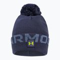 Under Armour men's winter cap Ua Halftime Fleece Pom navy blue 1373093 2