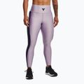 Women's training leggings Under Armour Project Rock HG Ankle purple luxe