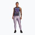 Women's training leggings Under Armour Project Rock HG Ankle purple luxe 2