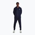 Men's sweatshirt Under Armour Essential Fleece FZ Hood midnight navy/white 2