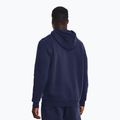 Men's sweatshirt Under Armour Essential Fleece Hoodie midnight navy/white 3