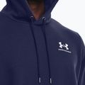 Men's sweatshirt Under Armour Essential Fleece Hoodie midnight navy/white 4