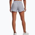 Under Armour Rival Fleece grey women's training shorts 1376257 2