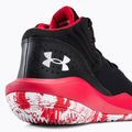 Under Armour men's basketball shoes Jet '21 002 black/red 3024260-002 8