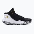 Under Armour men's basketball shoes black and white Jet '21 3024260-006 2