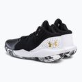 Under Armour men's basketball shoes black and white Jet '21 3024260-006 3