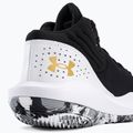 Under Armour men's basketball shoes black and white Jet '21 3024260-006 8