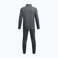 Children's Under Armour Knit pitch gray/white tracksuit 2