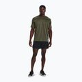 Men's training T-shirt Under Armour Tech Vent marine od green/ultimate black 2
