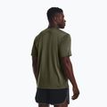 Men's training T-shirt Under Armour Tech Vent marine od green/ultimate black 3