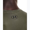 Men's training T-shirt Under Armour Tech Vent marine od green/ultimate black 4