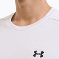 Men's training T-shirt Under Armour Tech Vent distant white/black 5