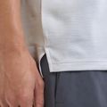 Men's training T-shirt Under Armour Tech Vent distant white/black 7