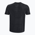 Men's Under Armour Seamless Stride running shirt black/reflective 6