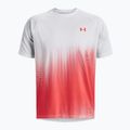Under Armour Tech Fade men's training T-shirt red and white 1377053 3