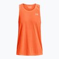 Men's Under Armour Streaker Singlet orange running tank top 1361468-866 4