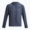 Men's Under Armour Storm Run Hooded Blue Running Jacket 1376795 4