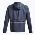 Men's Under Armour Storm Run Hooded Blue Running Jacket 1376795 5