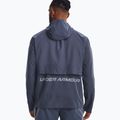 Men's Under Armour Storm Run Hooded Blue Running Jacket 1376795 7