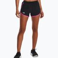 Under Armour Fly By 2.0 women's running shorts black/pink 1350196