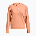 Under Armour women's training sweatshirt Rival Terry Hoodie orange 1369855 2