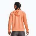 Under Armour women's training sweatshirt Rival Terry FZ Hoodie orange 1369853-868 2