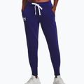 Under Armour women's training trousers Rival Fleece Joggers navy blue 1356416