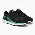 Under Armour Hovr Infinite 5 men's running shoes black-green 3026545 5