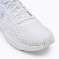 Under Armour Charged Pursuit 3 white/white/metallic silver men's running shoes 7