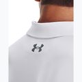 Men's polo shirt Under Armour Matchplay Polo white/pitch gray 4