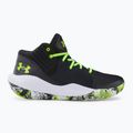 Under Armour Jet '21 men's basketball shoes black and white 3024260 2