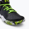 Under Armour Jet '21 men's basketball shoes black and white 3024260 8