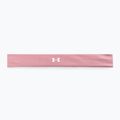 Under Armour women's headband Play Up pink elixir/white 2