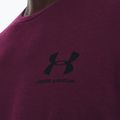 Men's Under Armour Sportstyle Left Chest purple stone/black t-shirt 4