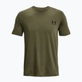 Men's Under Armour Sportstyle Left Chest marine green/black t-shirt 4